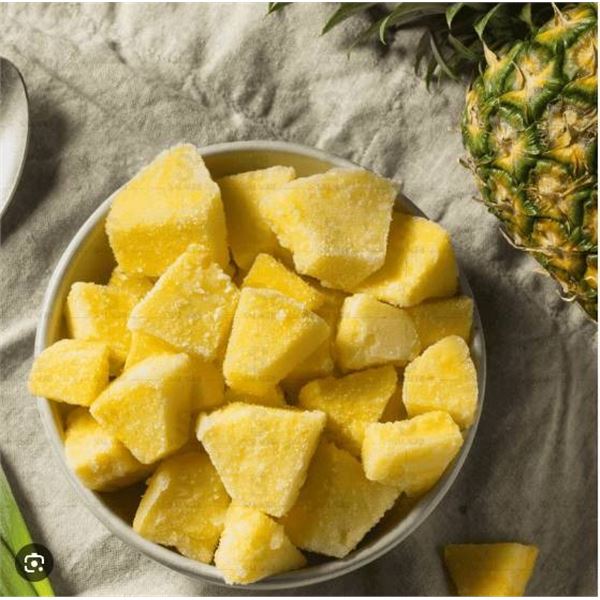 Frozen Diced Pineapple 30 Lbs