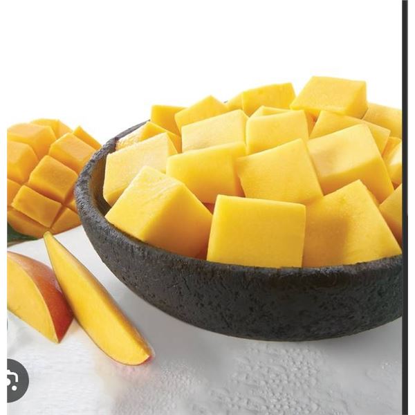 Alasko IQF Mango Chunks, 13.6 kg (30 lb)