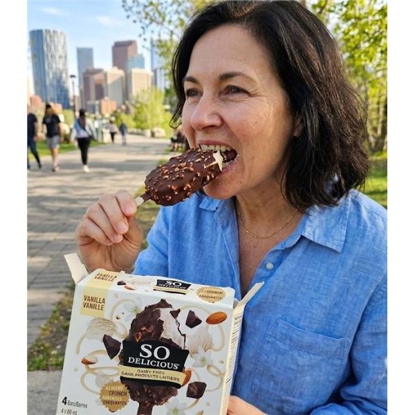 So Delicious Dairy-Free Vanilla Ice Cream Bars, 4 Ct Per Package, Lot of 5