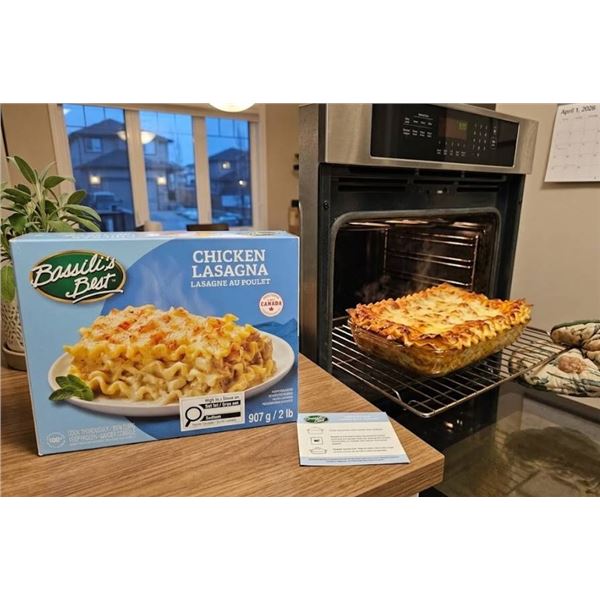 Lot of 2 - Bassili's Best Chicken Lasagna 907gÂ