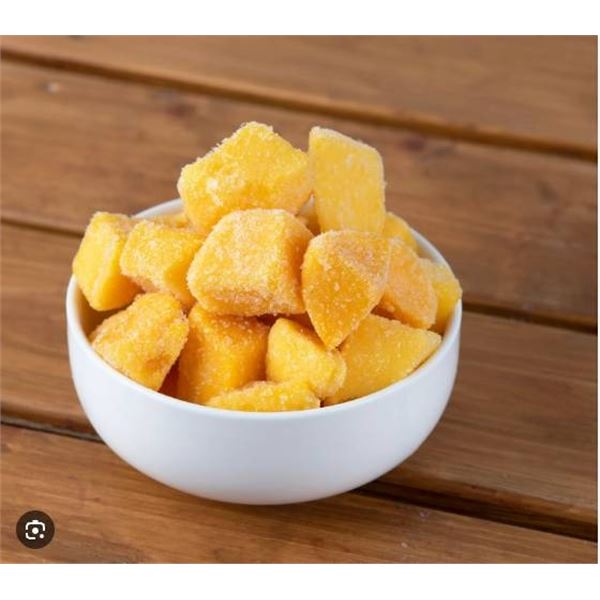 Alasko IQF Mango Chunks, 5 kg, Lot MD25107, Vietnam
