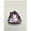 Image 2 : Trillion-Cut 60 Carat Amethyst Pendant - APPRAISED $9880