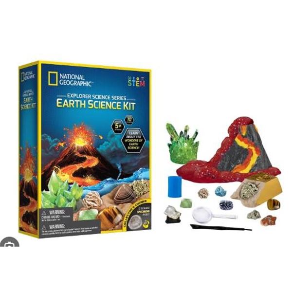 National Geographic Explorer Science Series Earth Science Kit