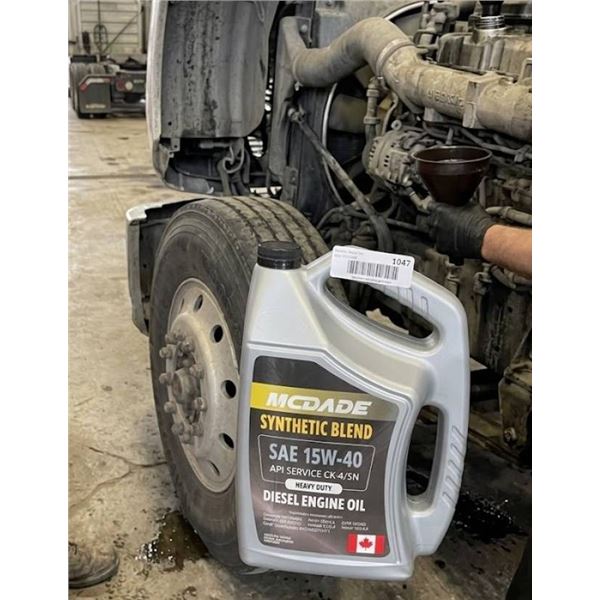 McDade Synthetic Blend SAE 15W-40 Diesel Engine Oil, 1.05 Gal