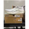 Image 2 : ASICS Menâ€™s GEL-NIMBUS 26 Running Shoes, Size 10.5, White/Yellow