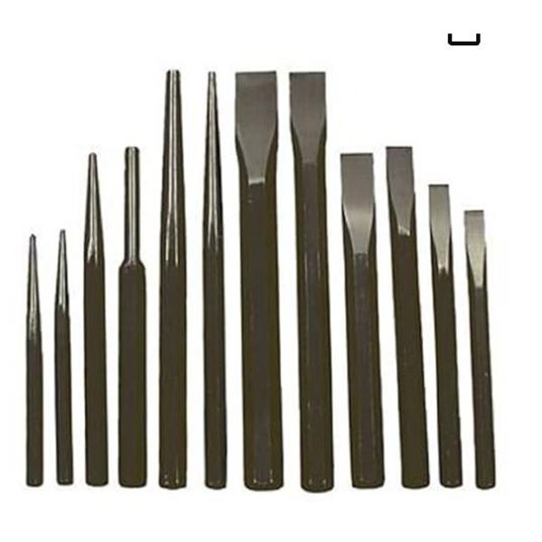 ITC 12-Piece Jumbo Punch and Chisel Set Model 1006