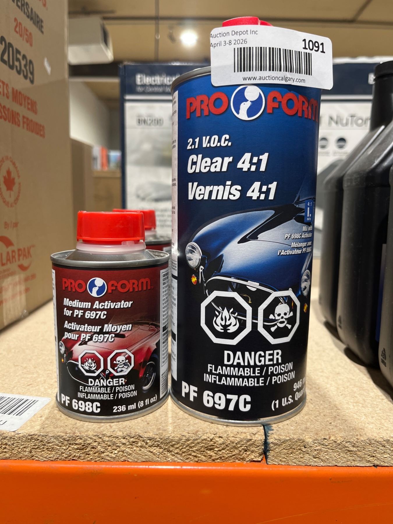 ProForm PF 697C Clear 4:1 and PF 698C Medium Activator Automotive ...