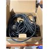 Image 2 : Outdoor String Light Set, Black, 24 Bulb Plus Extras