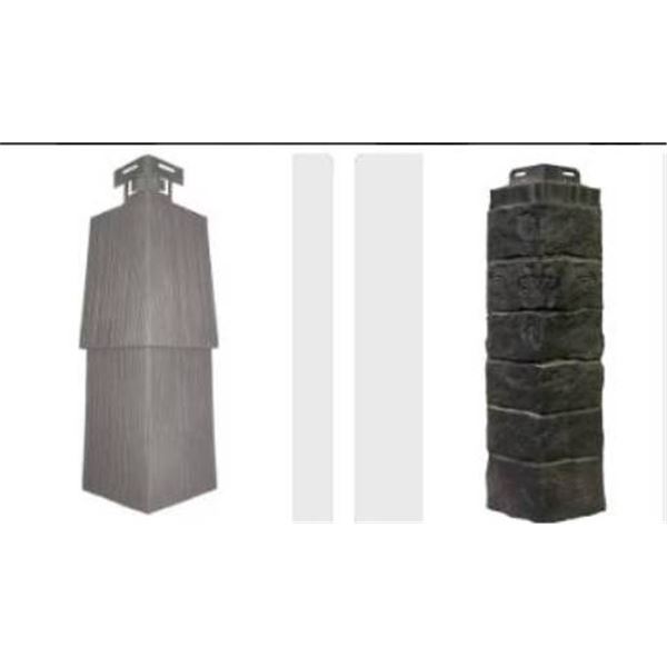 Novik Shake RS8 Rough Sawn 8â€² Shake and Novik Stone SK Stack Stone â€“ 