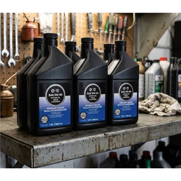 6 x 946 mL R N SAE 5W-30 Premium Motor Oil