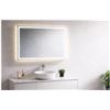 Image 1 : Rectangle LED Bathroom Mirror with Backlit and Front Light Features