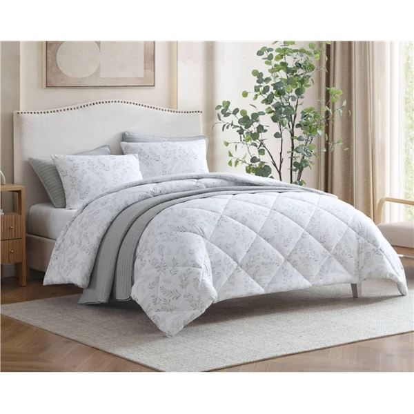 Jennifer Adams 6-Piece Bed In A Bag Reversible Comforter SetÂ