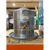 Image 2 : 5 Gallon Metal Poultry and Game Bird Feeder with Circular Base
