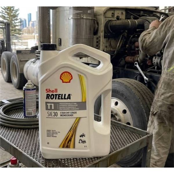 Shell Rotella T1 SAE 30 Monograde Motor Oil, 5L