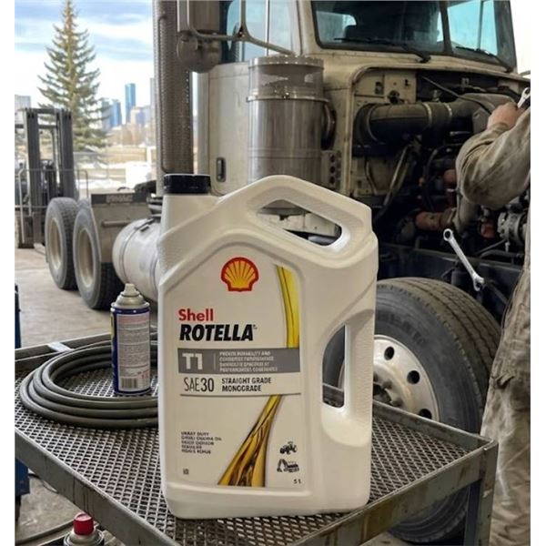 Shell Rotella T1 SAE 30 Motor Oil, 1 Gallon