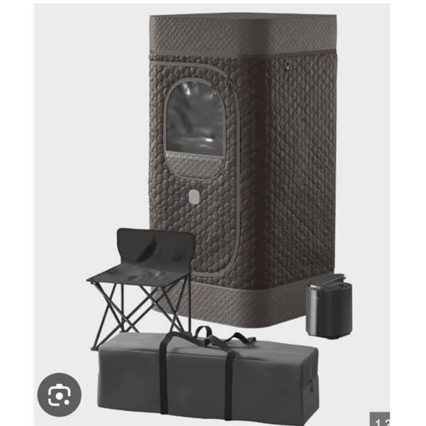 Homedics Premium Steam Sauna, Model ARM-350HSRL, Black Finish