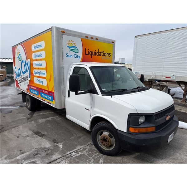 2006 Chevrolet Express 3500 Duramax Diesel Cube Van With 225,307 KM