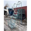 Image 3 : Steel Rolling Ladder 8 ft, with Safety RailingsÂ