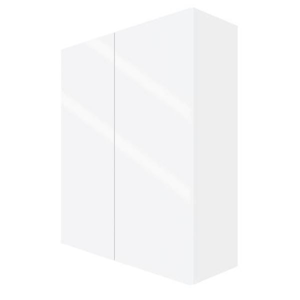 Eklipse RD-HTG36-RI Topaz Wall Cabinet - 36x13in, 2 Doors