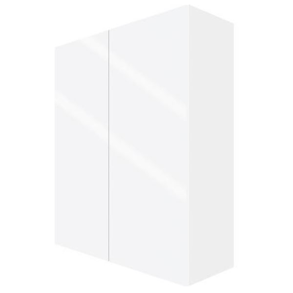 Eklipse Wall Cabinet, Topaz Finish, 33x39 Inches, 2 Doors