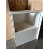 Image 2 : White Two-Shelf Base Cabinet Unit for Kitchen or Storage Use