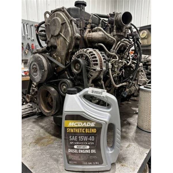 McDade Synthetic Blend SAE 15W-40 Diesel Engine Oil, 1 Gallon