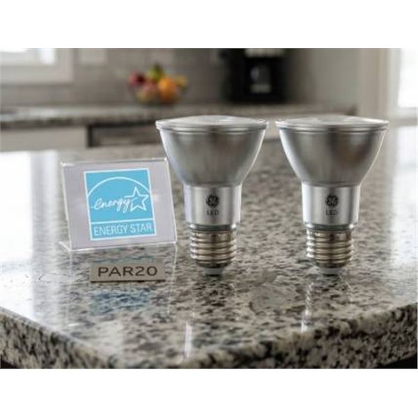 GE Classic Indoor Floodlight, 5000K Daylight, Lot of 4 packs of 2 bulbs