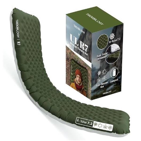 Trekology UL R7 Ultralight Sleeping Mat with R-Value 7.2
