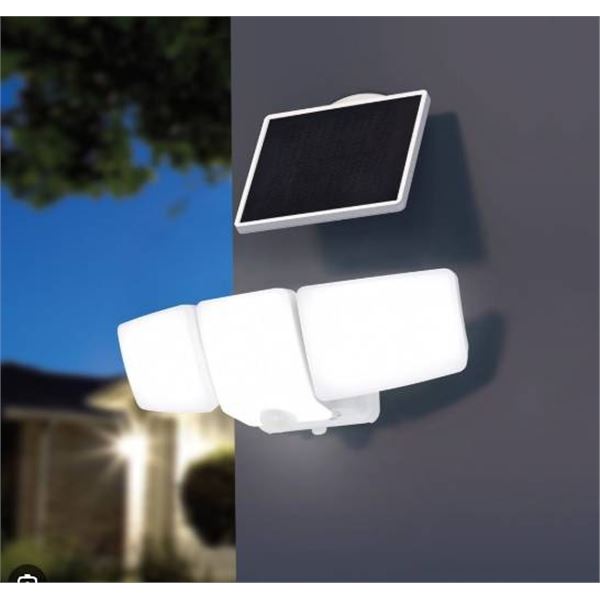 Lutec Motion-Activated Solar Security LED Light With 3000 Lumens Output