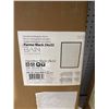 Image 2 : Bain Signature Parma Black 24x32 Framed Rectangular Mirror