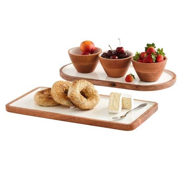 Gourmet Inspirations 5-Piece Enameled Serving Set