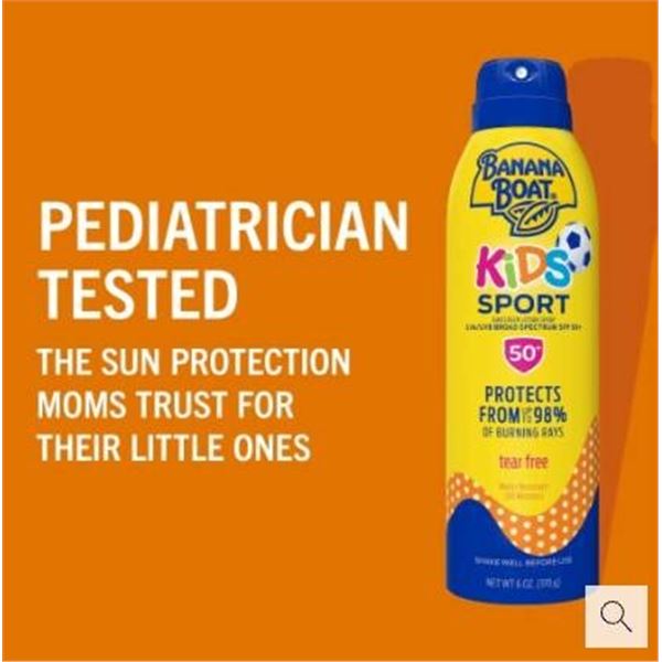 Banana Boat Kids SPF 50 Sunscreen Spray Set
