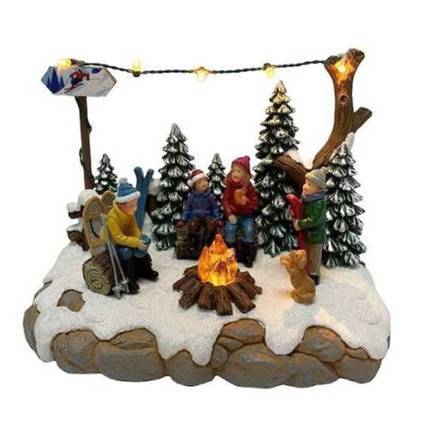 Celebrations Party Landon & Co Winter Camping Display, 7.68 x 4.72 x 6.10 Inches