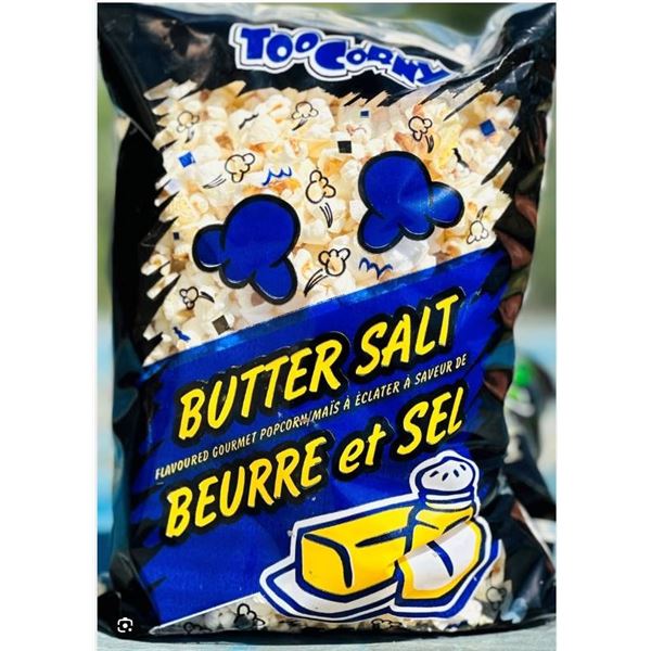 Too Corny Gourmet Popcorn Assorted Flavors, 16 x 55gÂ