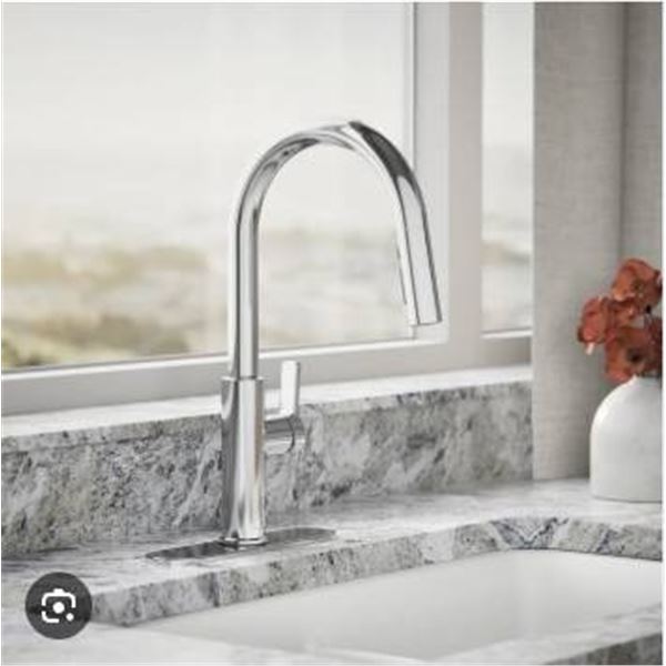 Kohler Rodean Pull-Down Kitchen Faucet with Polished Chrome Finish