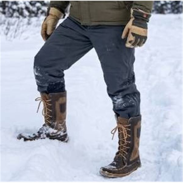 Laurentian Chief Boots, Model 1964185OBSMN, Size 12, Leather/Suede