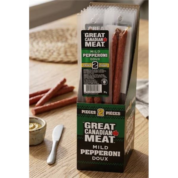 The Great Canadian Meat Company Mild Pepperoni Dook Super Size Format Gear