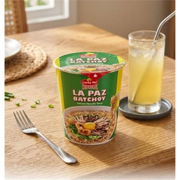 Lucky Me La Paz Batchoy Instant Noodle Soup, 24 x 70g