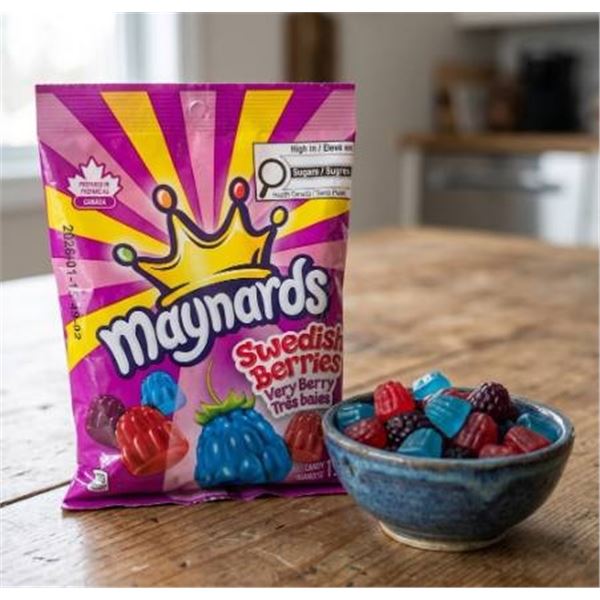 Maynards Swedish Berries Assortment, 12 x 154 g