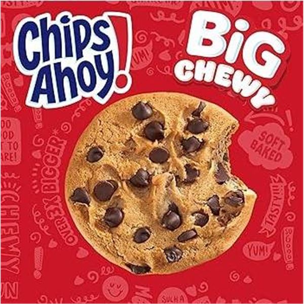 Chips Ahoy! Big Chewy Cookies, 14 Packs of 497 Grams