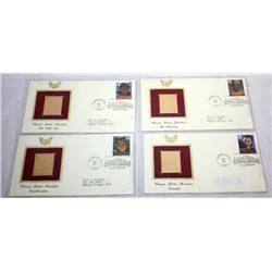 Lot of 3 Universal Studio Gold Stamps