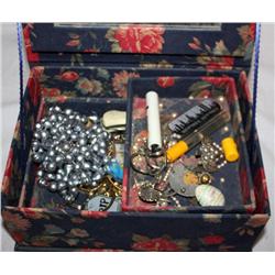 Box of Costume Jewelry