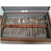 Image 3 : Silver Plated Flatware Manor Plate Triple In Beaut