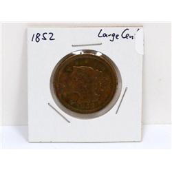 1852 Large Cent