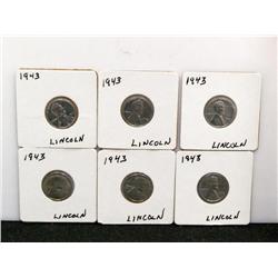 STEEL CENTS IN BU CONDITION