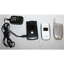 Lot of 3 Cell Phones