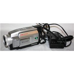 Panasonic Palmcorder Video Camera & Adapter