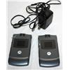Image 1 : Lot of 2 Motorola Phones and Charger