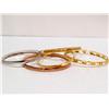 Image 2 : 14K Yellow Gold Filled Bangle Bracelets Collection