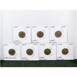 Uncirculated 5 Pence British Coins